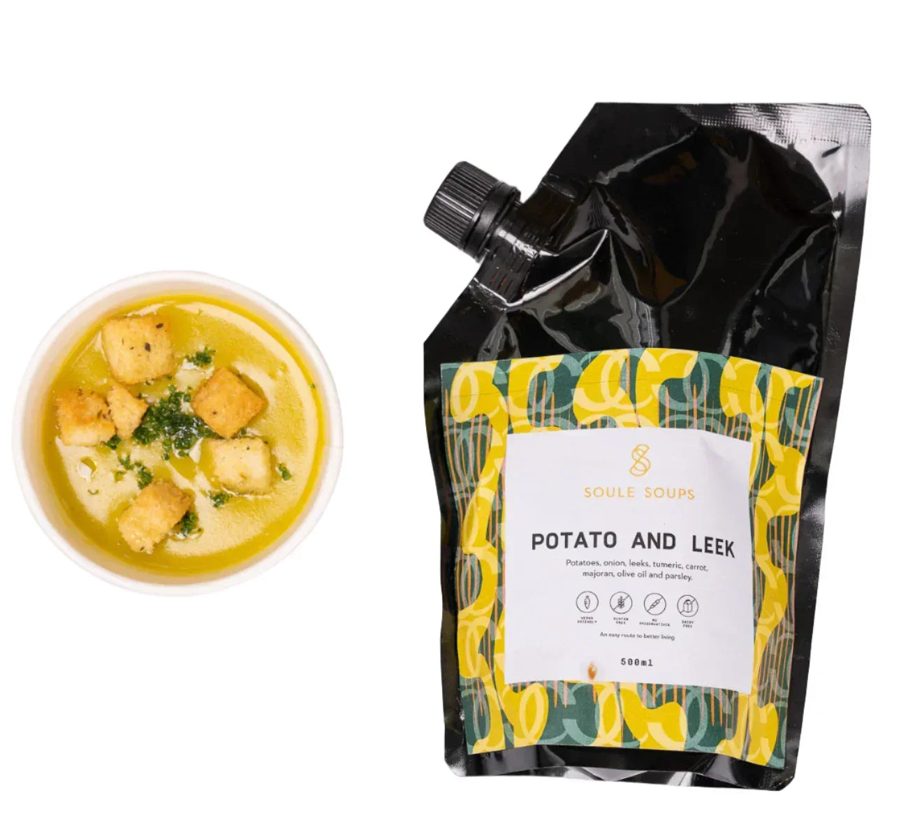 Soule Soups Potato & Leeks Soup 500ml