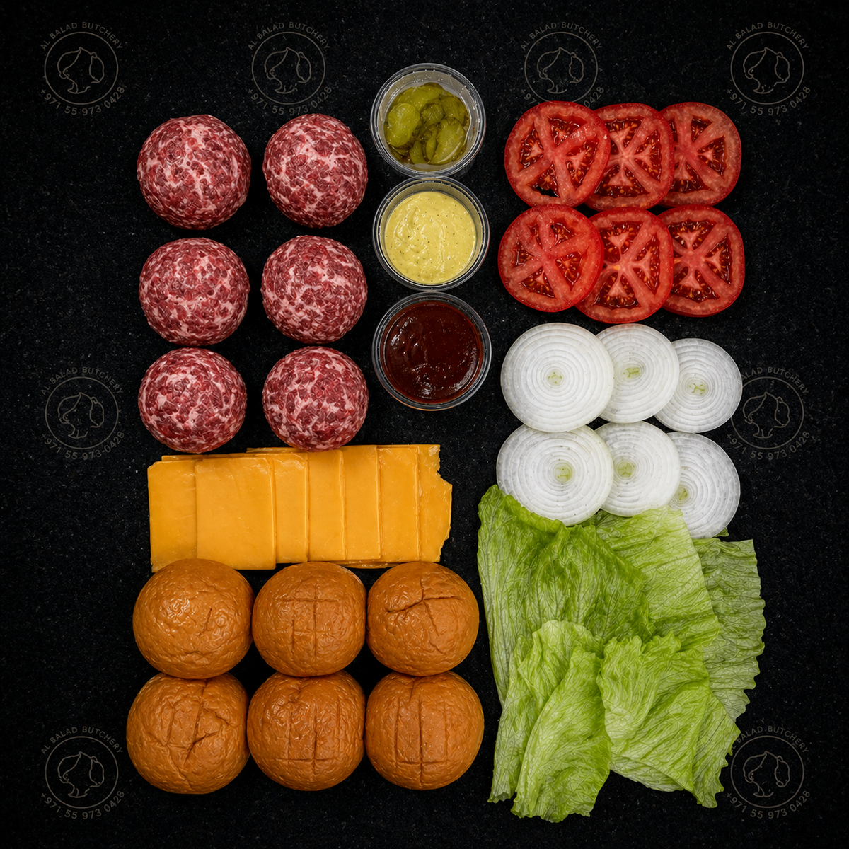 Wagyu MB4–5 Smash Burger Kit - 6 × 80 g