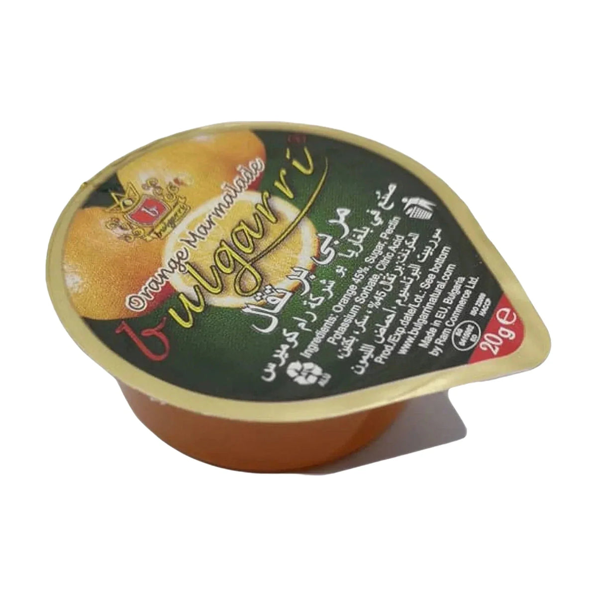 Bulgarri Orange Marmalade 20g x 100