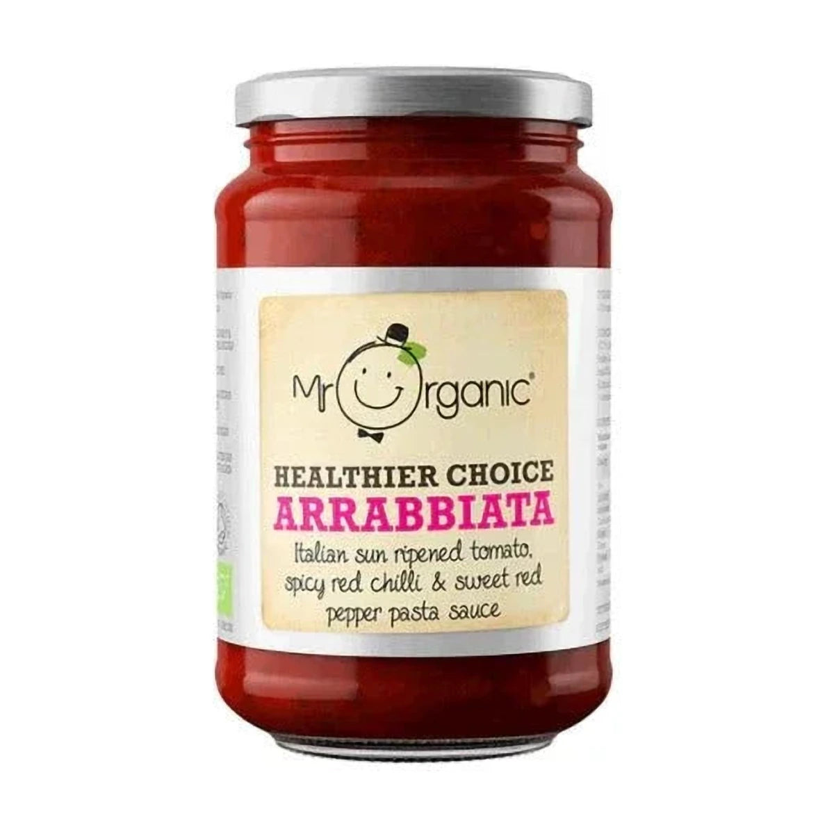 Mr Organic Organic Chilli Arrabiata Pasta Sauce 350g | Welaza