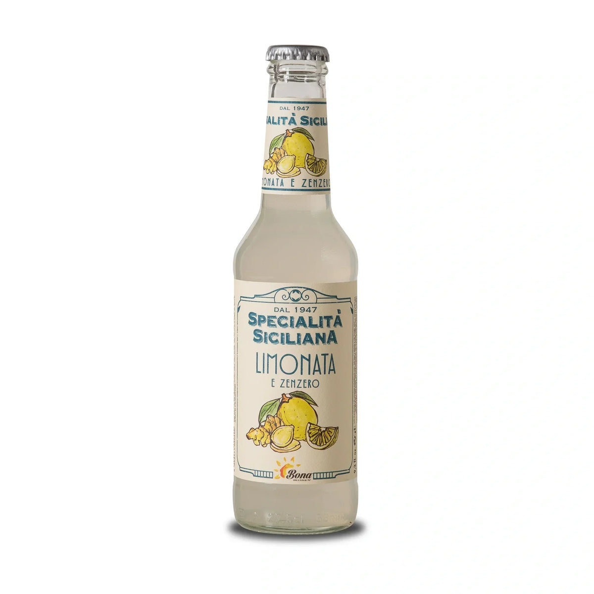 Bona Sicilian Lemonade & Ginger - 275ml Pack of 6