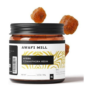 AWAFI MILL Myrrh Essence | Aromatic Resin - 100 g | 3.5 Oz | Welaza