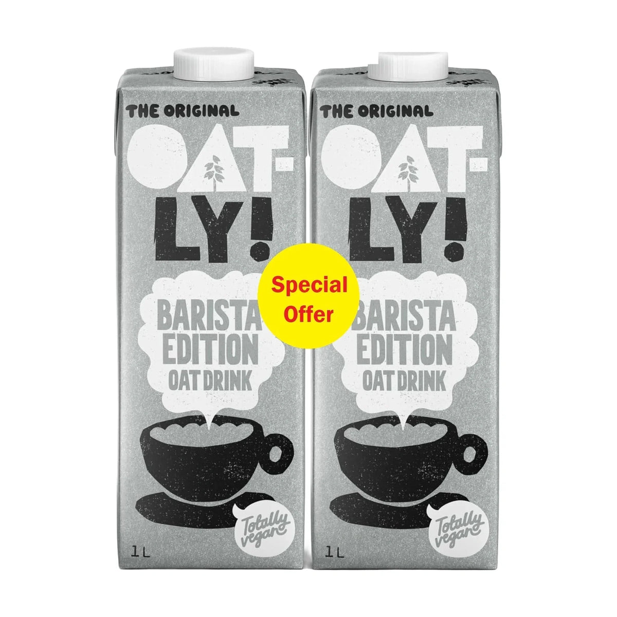 Oatly Barista Edition Oat Drink Twin Pack 2 × 1 L