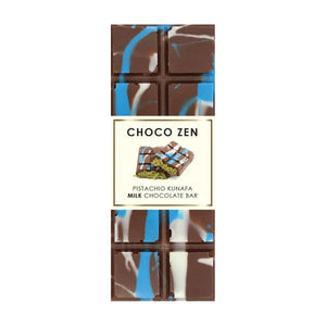 Choco Zen Pistachio Kunafa Milk Dubai Chocolate Bar - 190g
