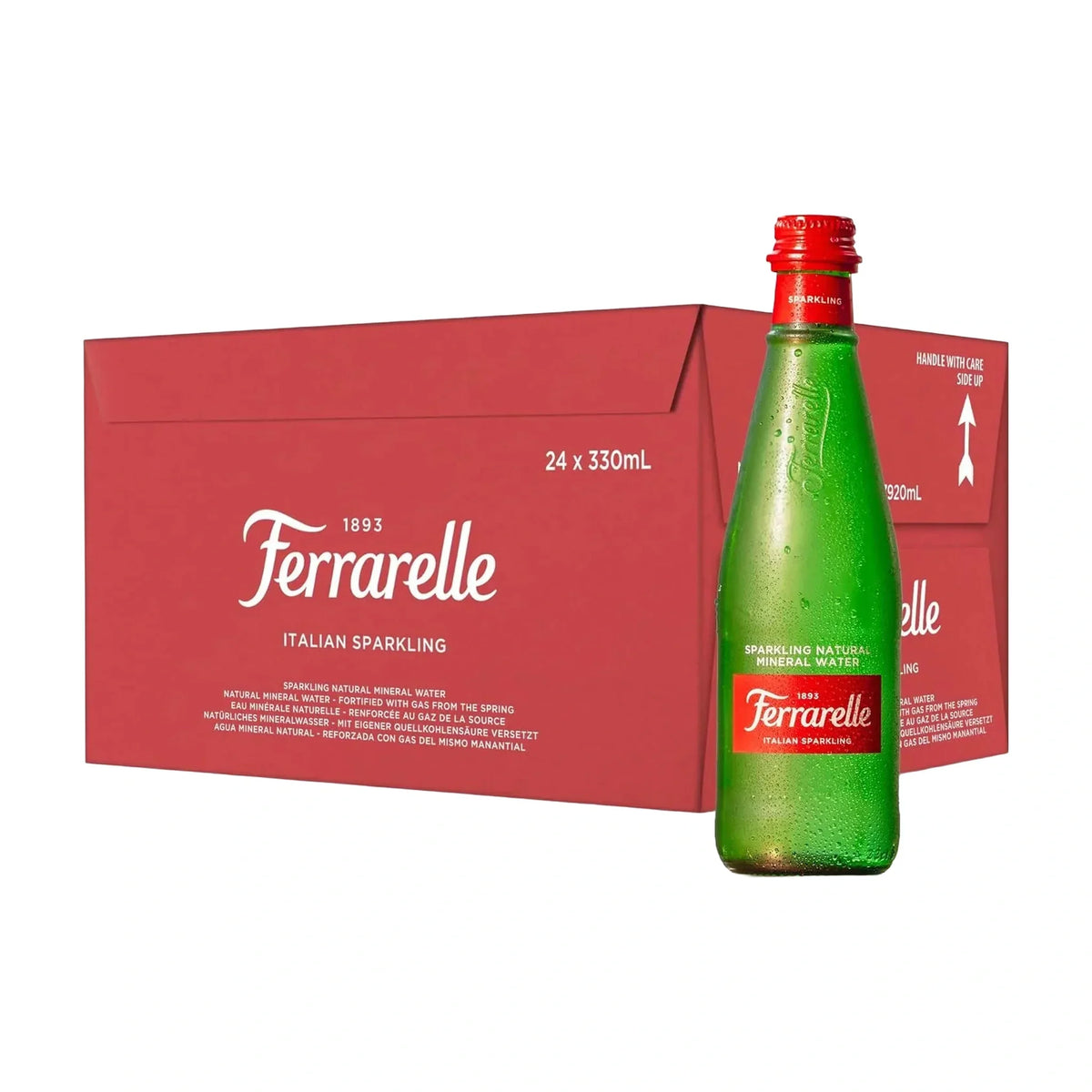 Ferrarelle Sparkling Water, 330ml 24 x 330ml