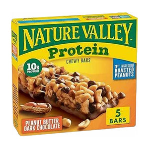 Nature Valley Peanut Butter Dark Chocolate Protein Chewy Bars 12/7.1 OZ | Welaza