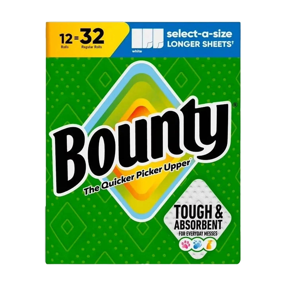 Bounty Select A-Size Paper Towels - 12 Rolls