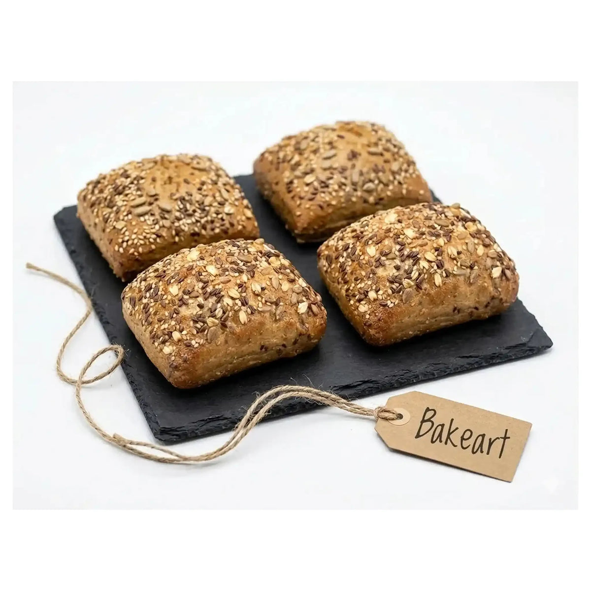 Freshly Baked Multiseed Roll 100g Each (Pack of 4)
