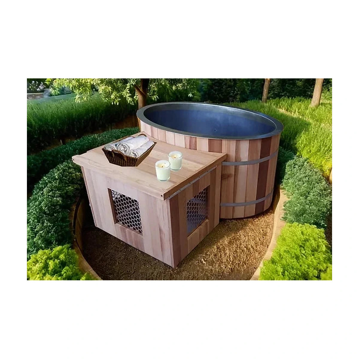 Rustic Oval Tub - ICE50 (Premium Supercharged) ICE15 (Enduro) - View 6 | Welaza