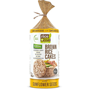 Rice Up  Whole Grain Rice Cakes Sunflower Seeds 120g