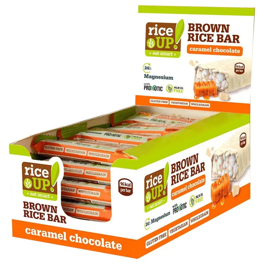 Rice Up Chocolate Caramel Bar 20 x 18G