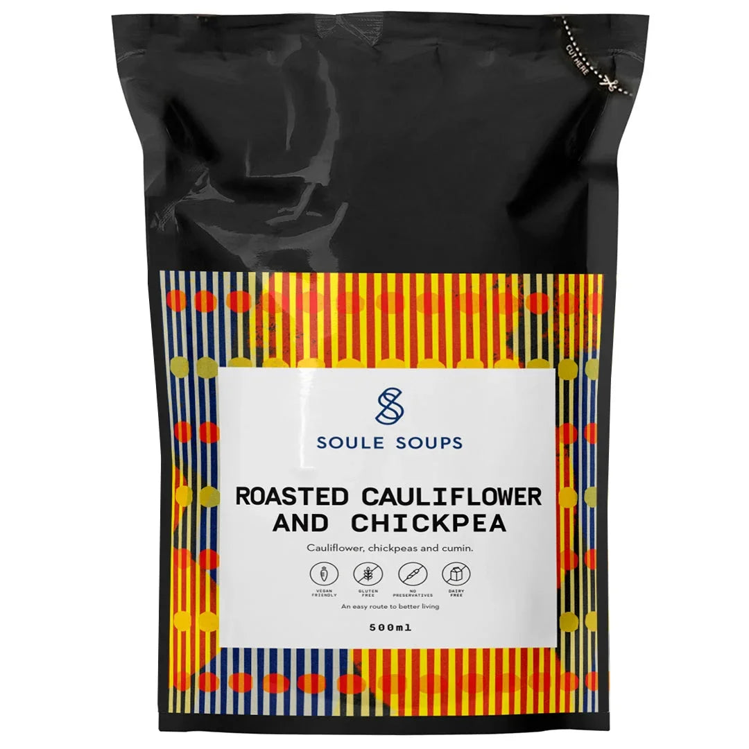 Soule Soups Roasted Cauliflower and Chickpea Soup 500ml