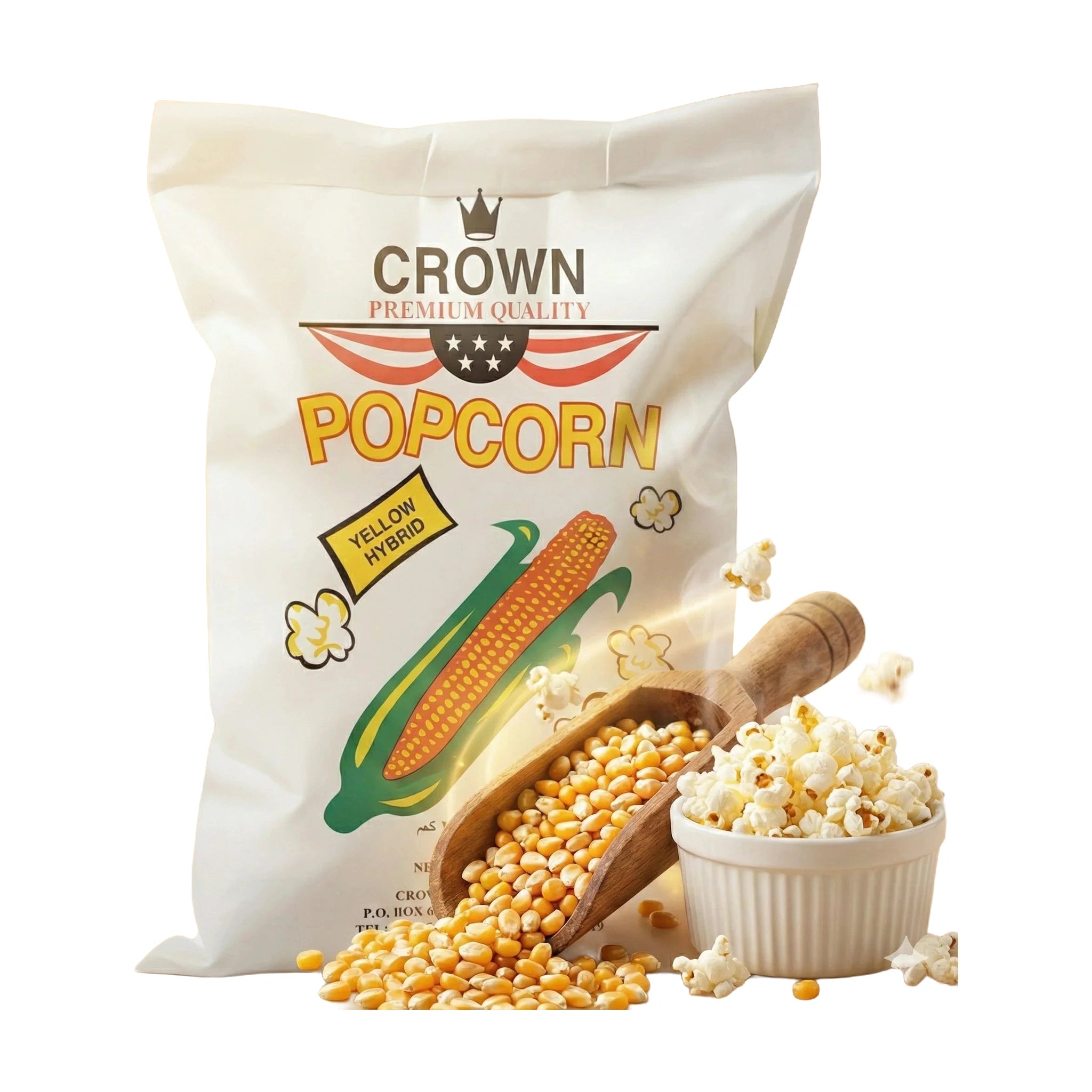 Popcorn Kernels (20Kg) | Crown