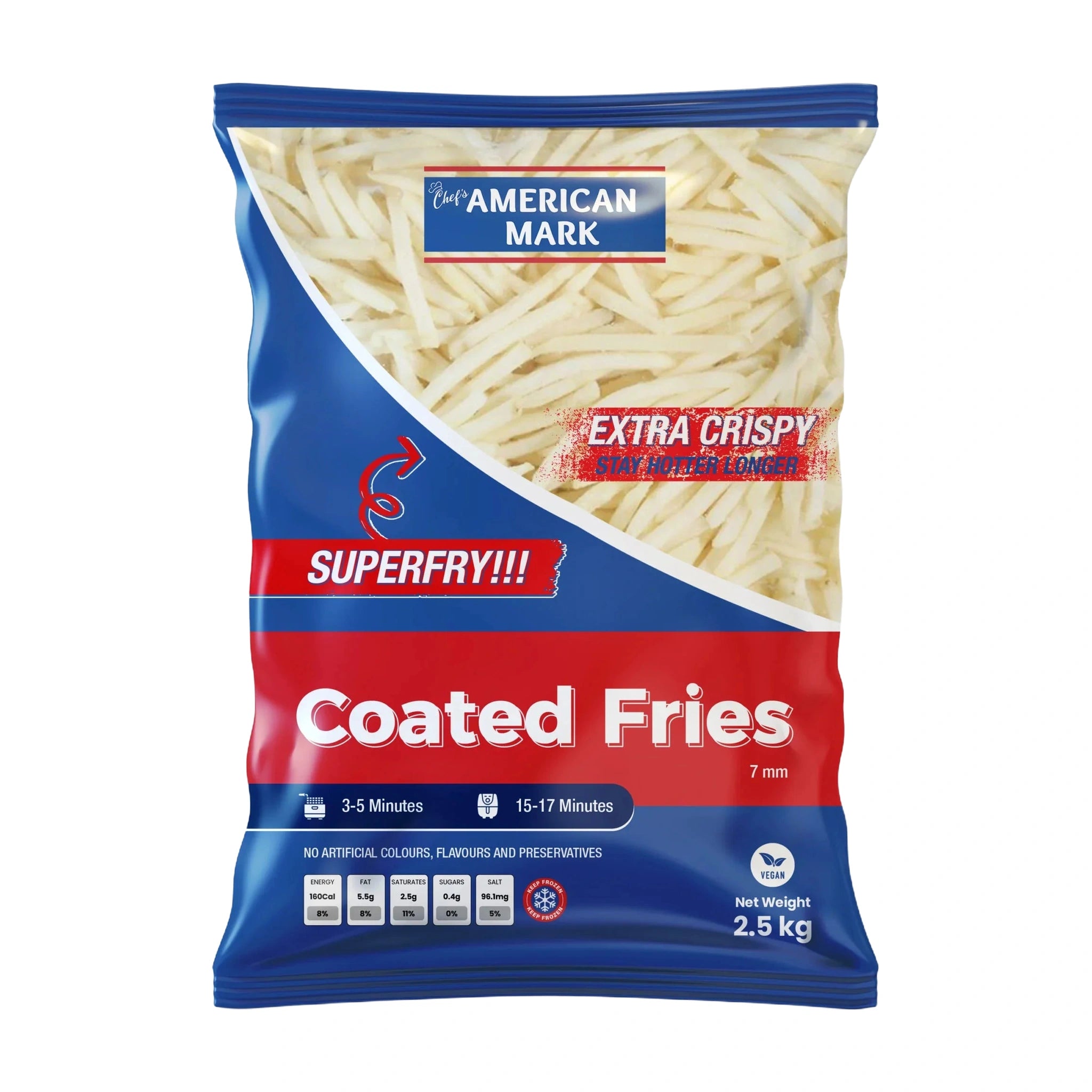 Coated Fries 6mm | American Mark