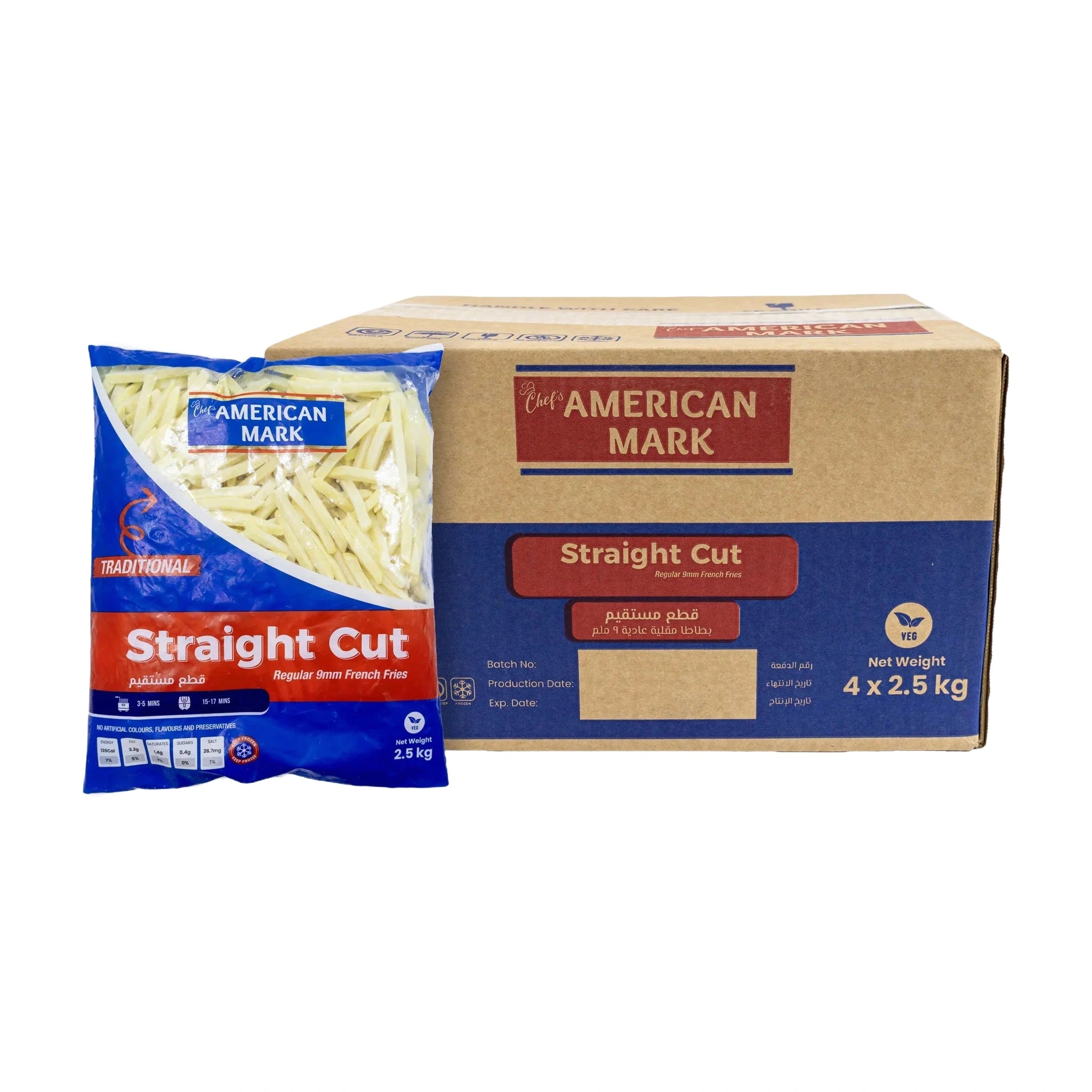 Straight Cut Fries 9mm | American Mark