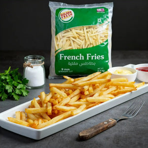 Golden Fresh Potato French Fries 9mm - 2.5kg