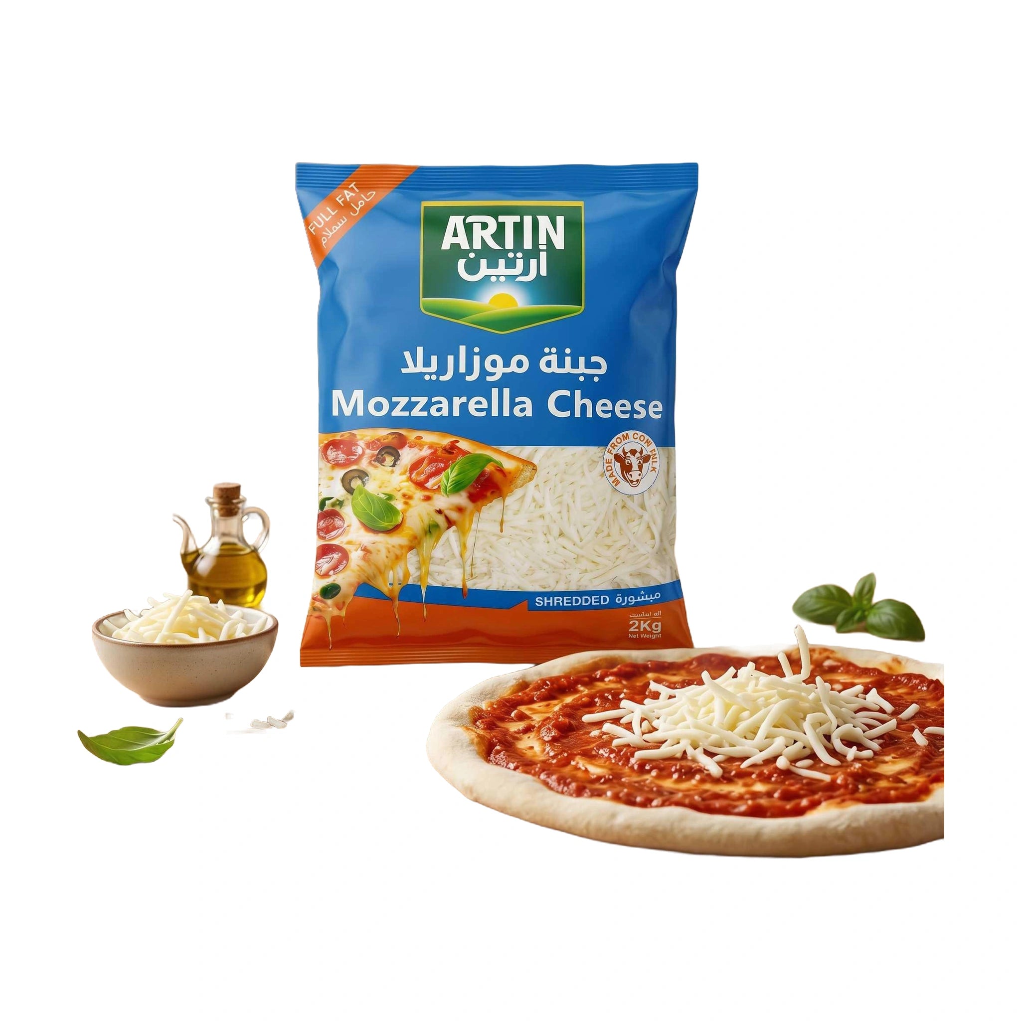 Shredded Mozzarella Cheese | Artin