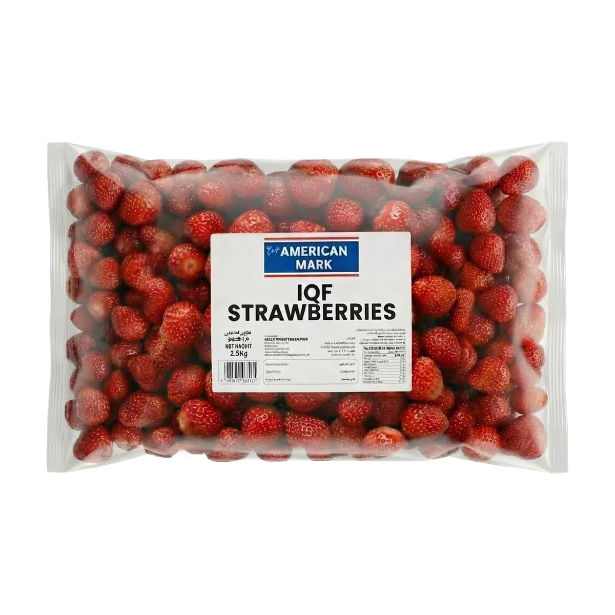 IQF Frozen Strawberries 2.5 kg