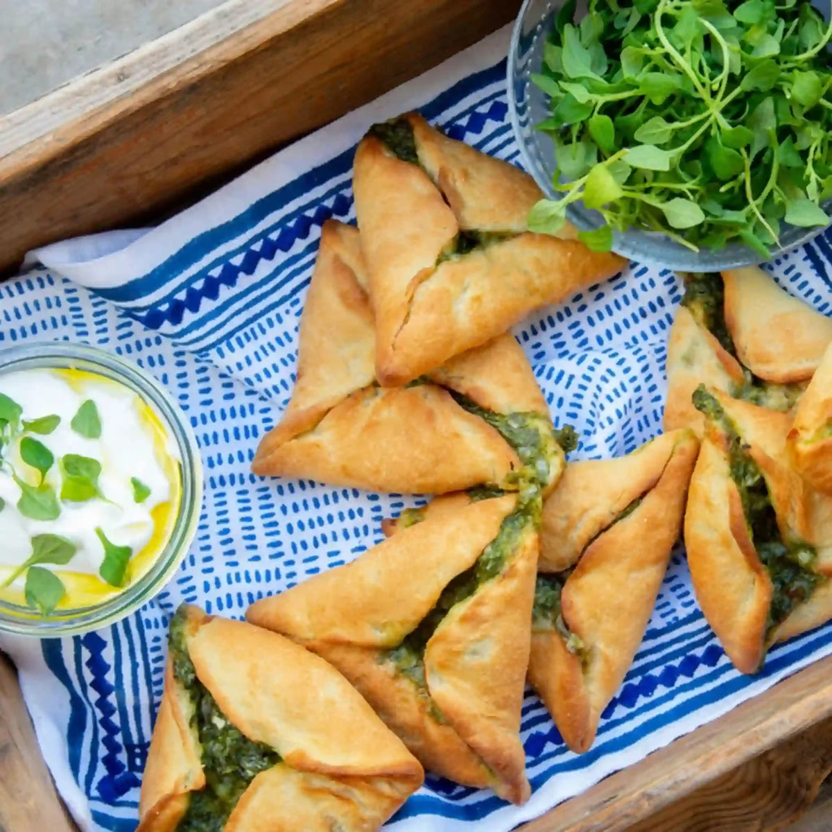 Spinach Fatayer - 25g 50 pcs