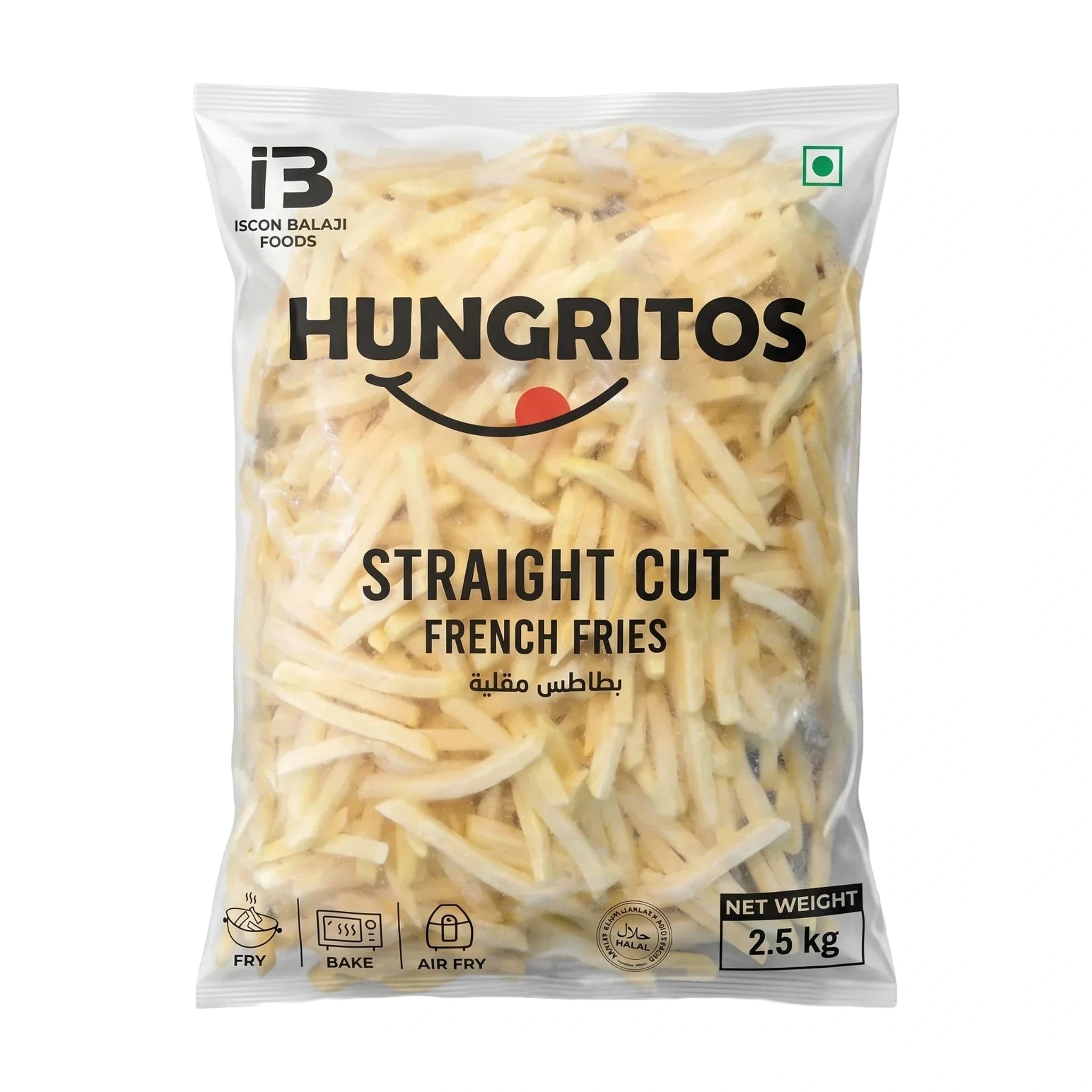 Straight Cut Fries 9mm | Hungritos