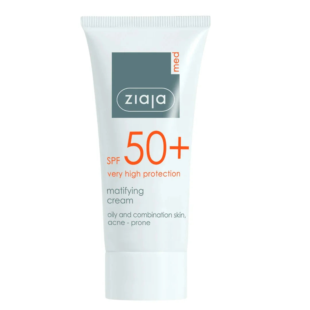 SPF 50+ Mattifying Cream Oily & Combination Skin Acne Prone (Ziaja) - Image 1