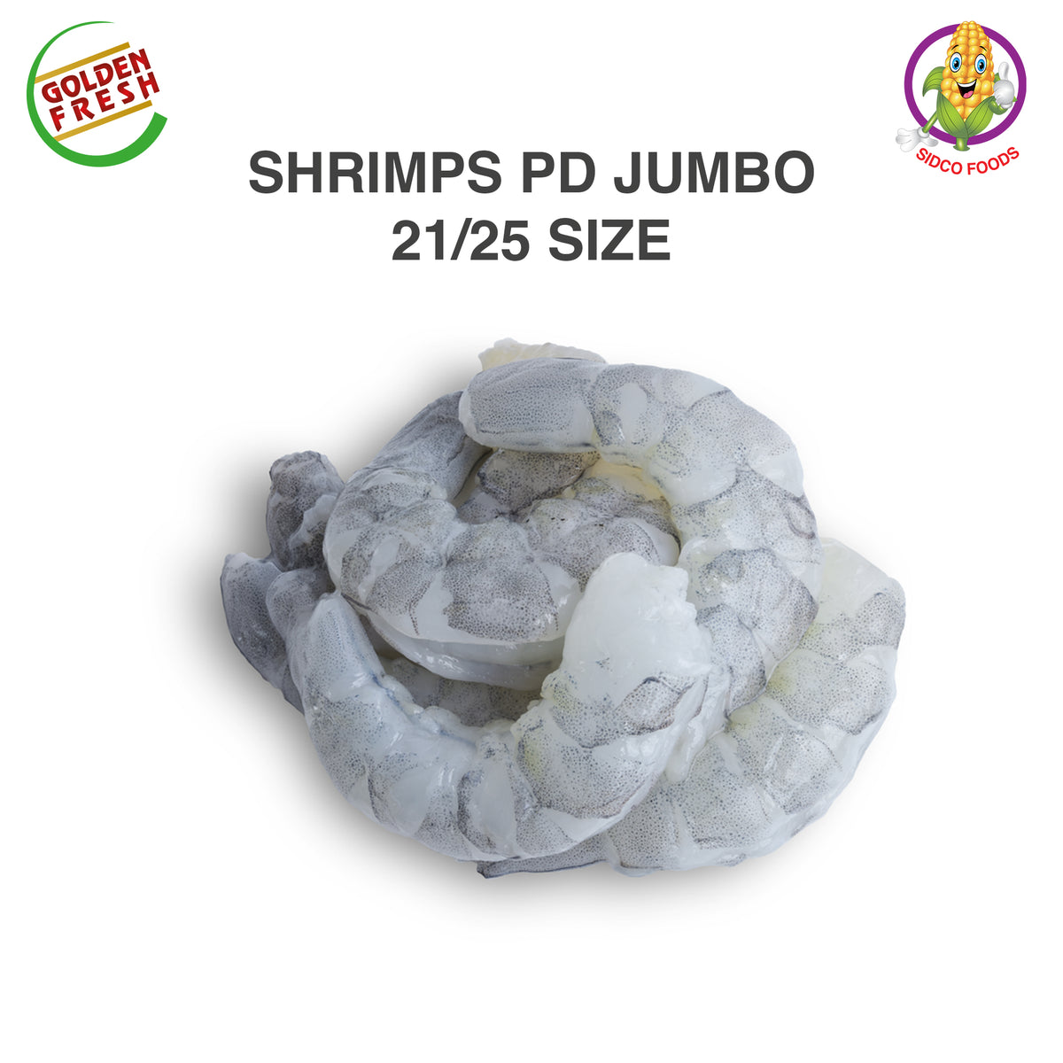 Shrimps PD Jumbo 10x1kg (21/25)