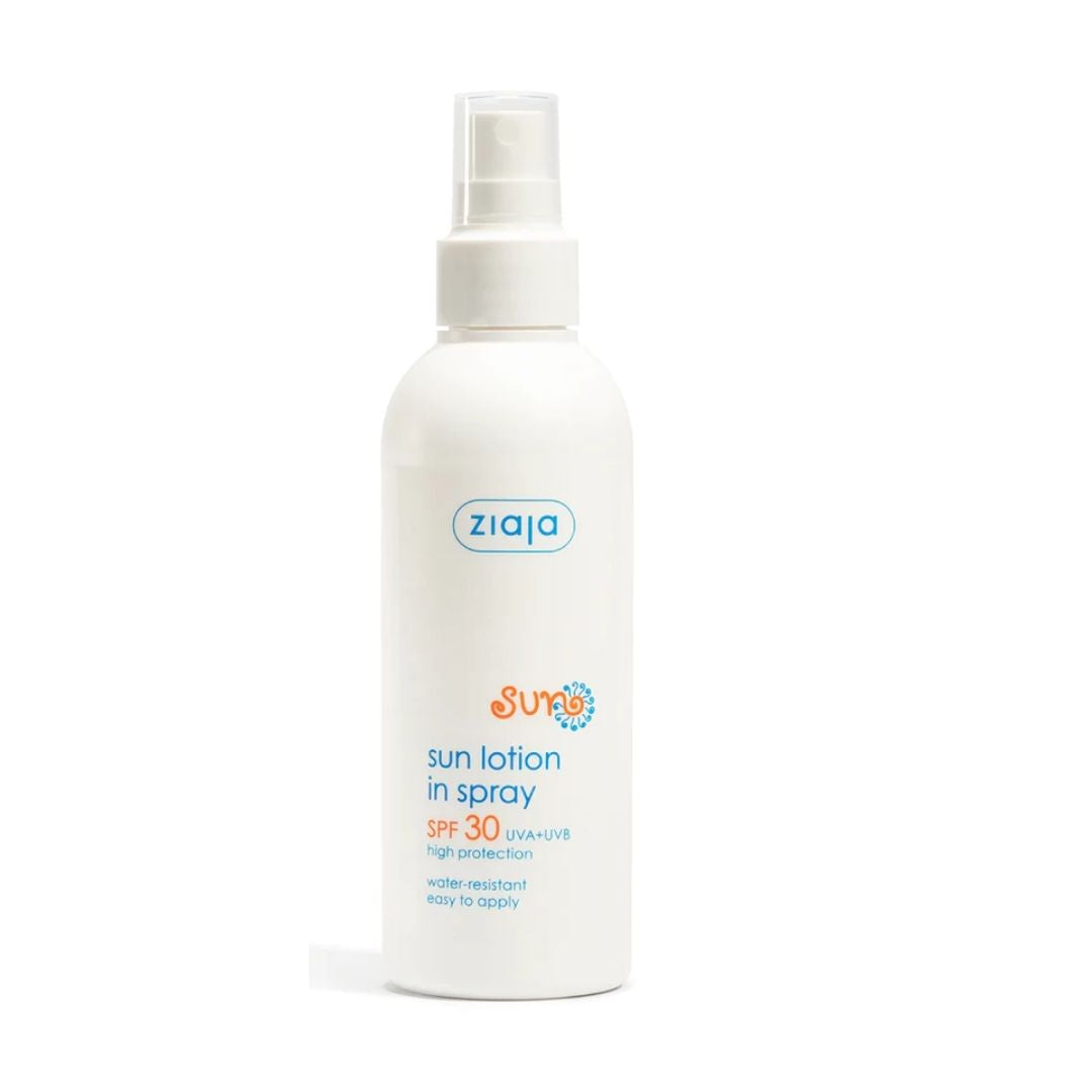 Sun Lotion In Spray SPF30 UVA+UVB High Protection Water-Resistant Easy To Apply