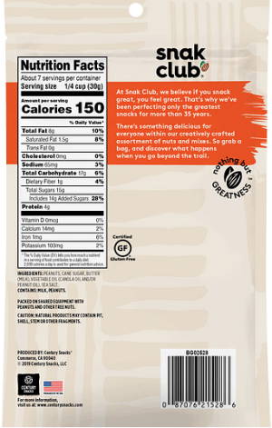 Snak Club Toffee Peanuts 213g