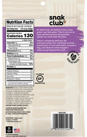 Snak Club Tropical Trail Mix 680g