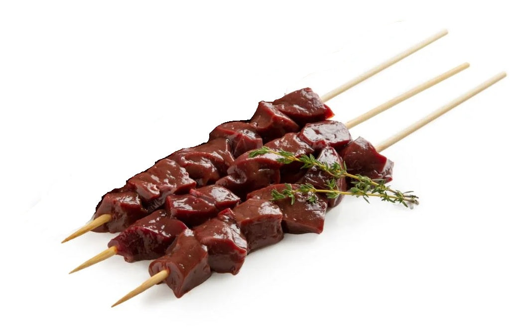 Australian Beef Liver 3 Skewers 300g