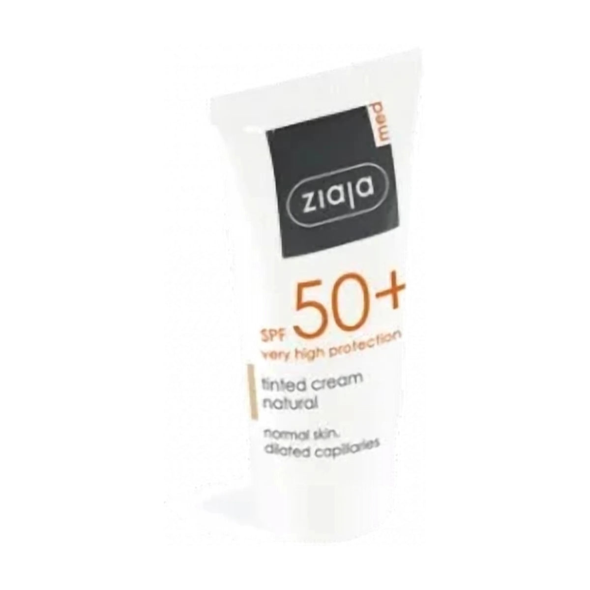 SPF 50+ टिंटेड क्रीम नेचुरल क्रीम सामान्य त्वचा और फैली हुई केशिकाओं (डाइलेटेड कैपिलरीज) के लिए