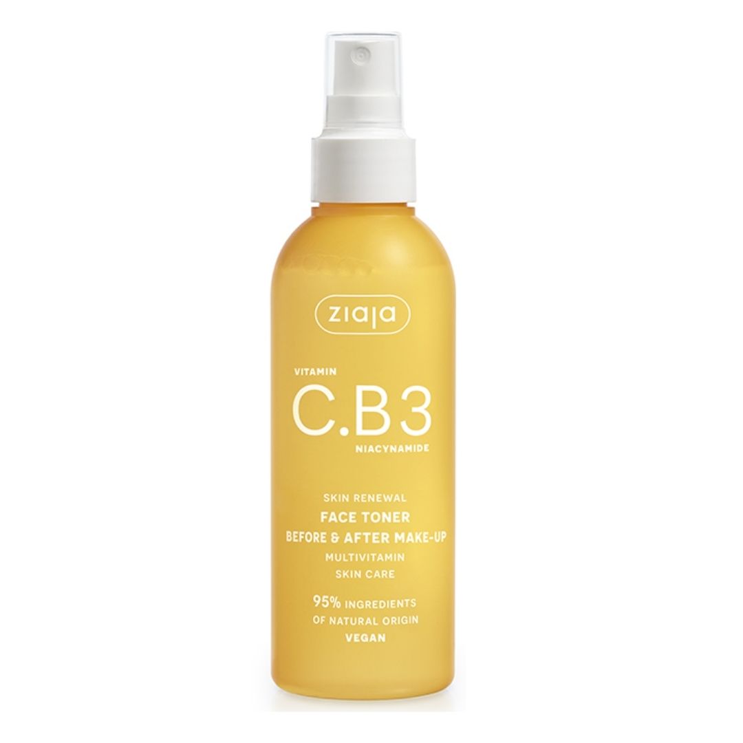 Vitamin C.B3 Niacinamide Face Toner (Before & After Makeup)