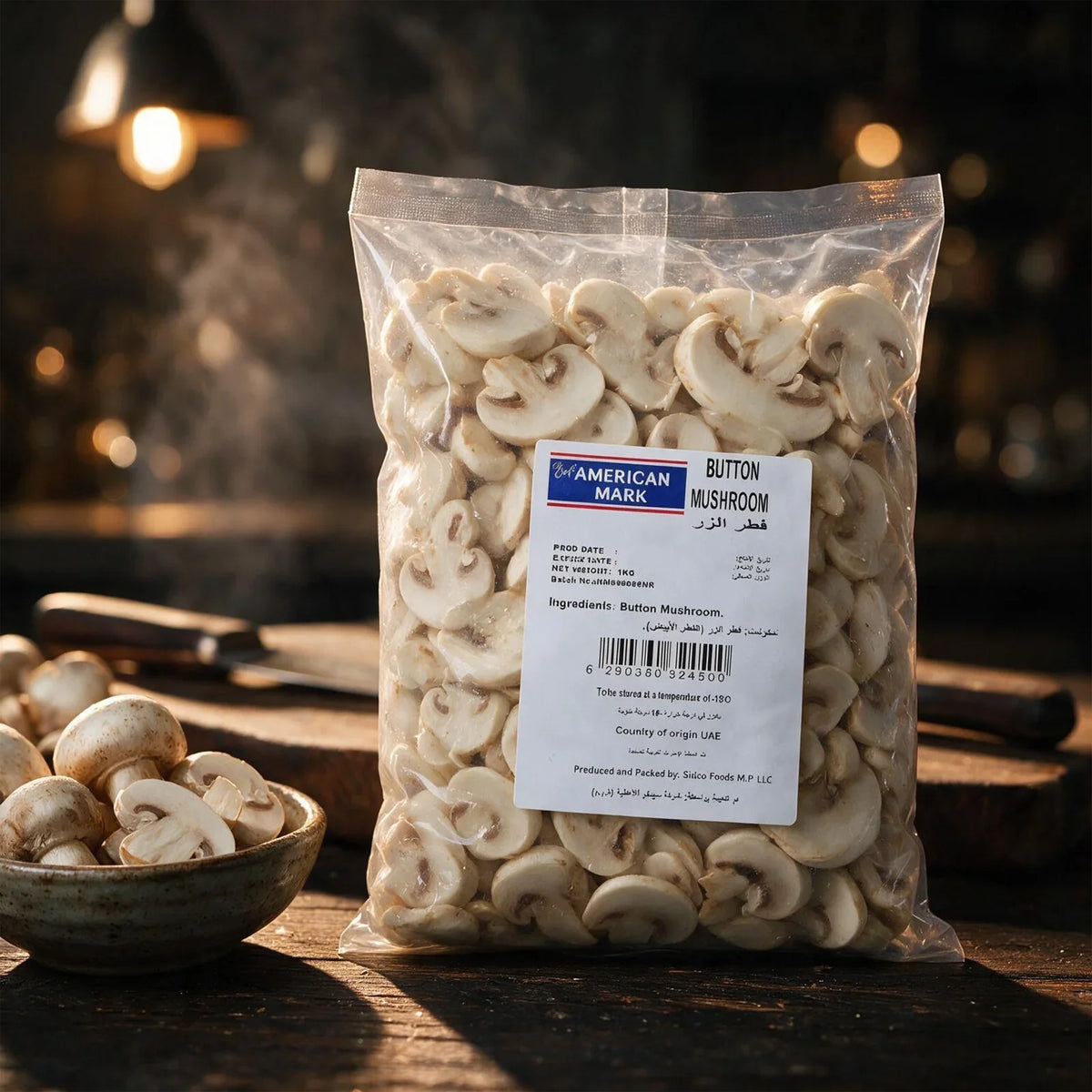 White Button Mushrooms - 10x1kg