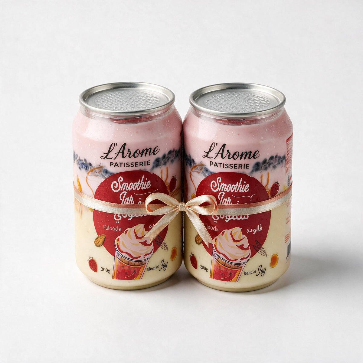 Falooda Smoothie Jar 2 × 200g – L’Arome Patisserie