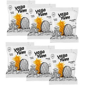 Freeze-Dried Pineapple - 6 Packs | Welaza