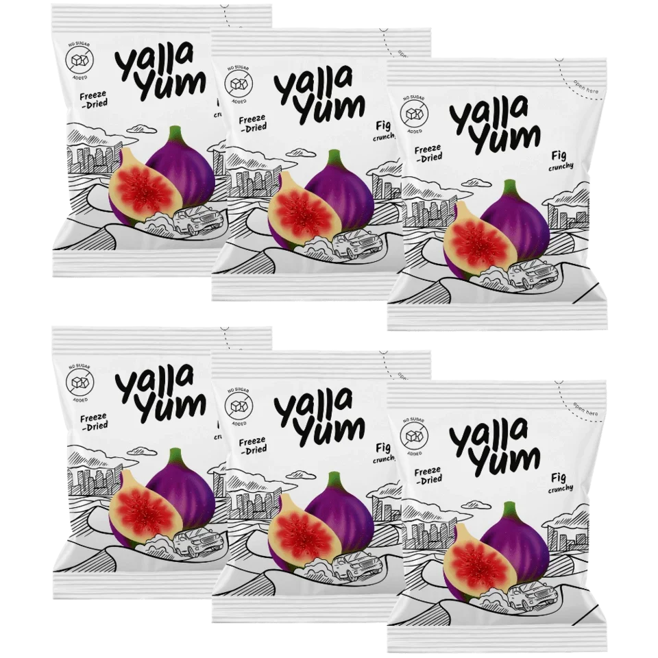 Freeze-Dried Fig - 6 Packs | Welaza