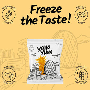 Freeze-Dried Pineapple - 6 Packs - View 3 | Welaza