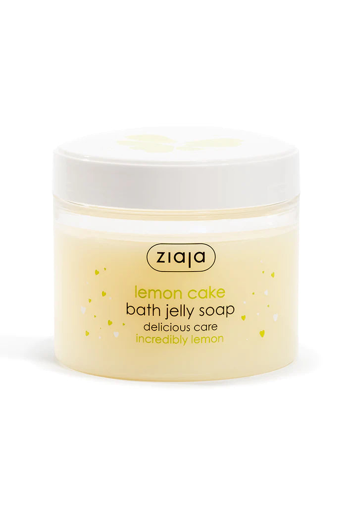 Lemon Cake Bath Jelly Soap Delicious Care