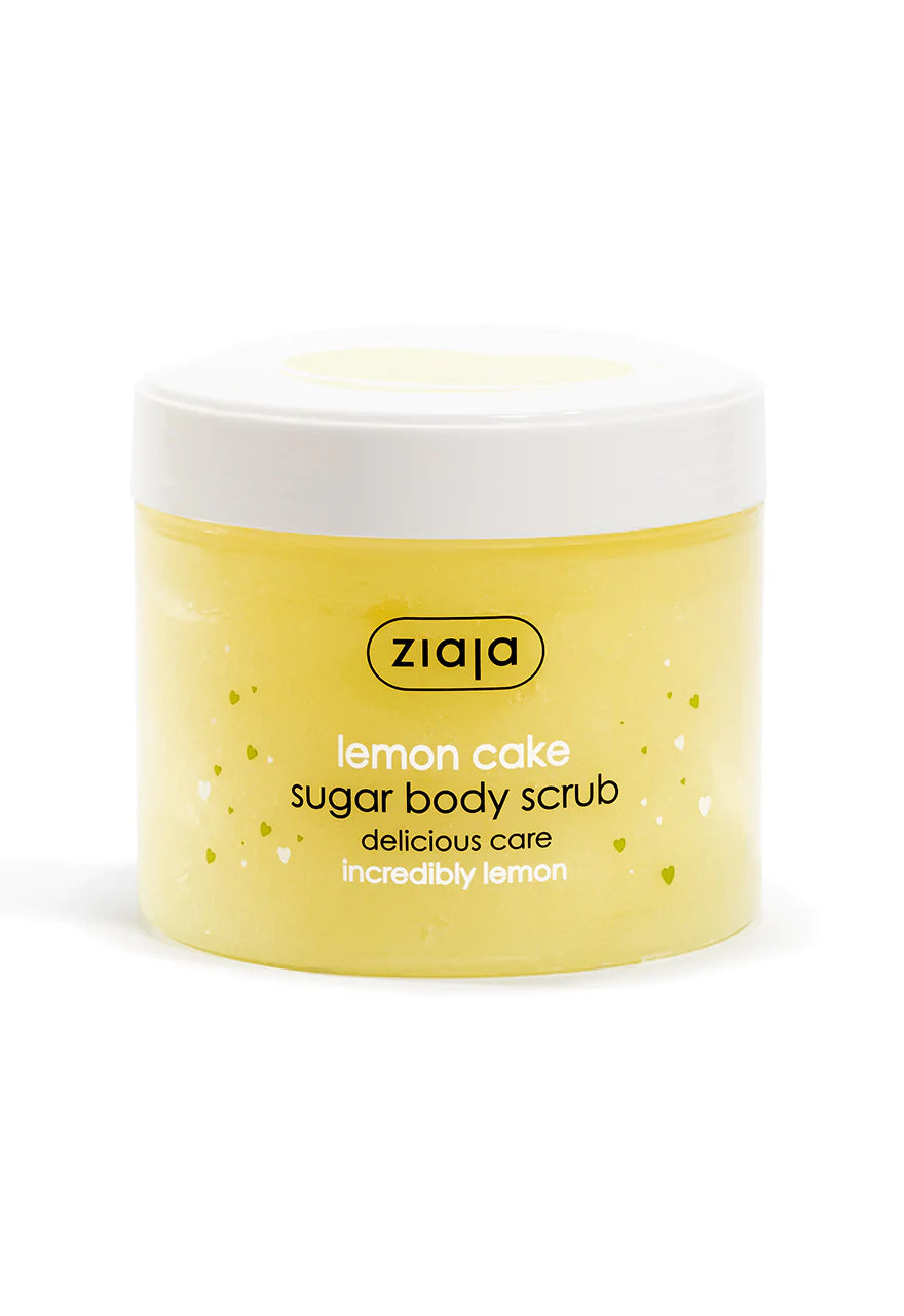 Lemon Cake Sugar Body Scrub Delicious Care