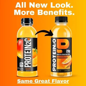 Protein2o Orange Mango Protein Drink, 500 ml Pack of 4
