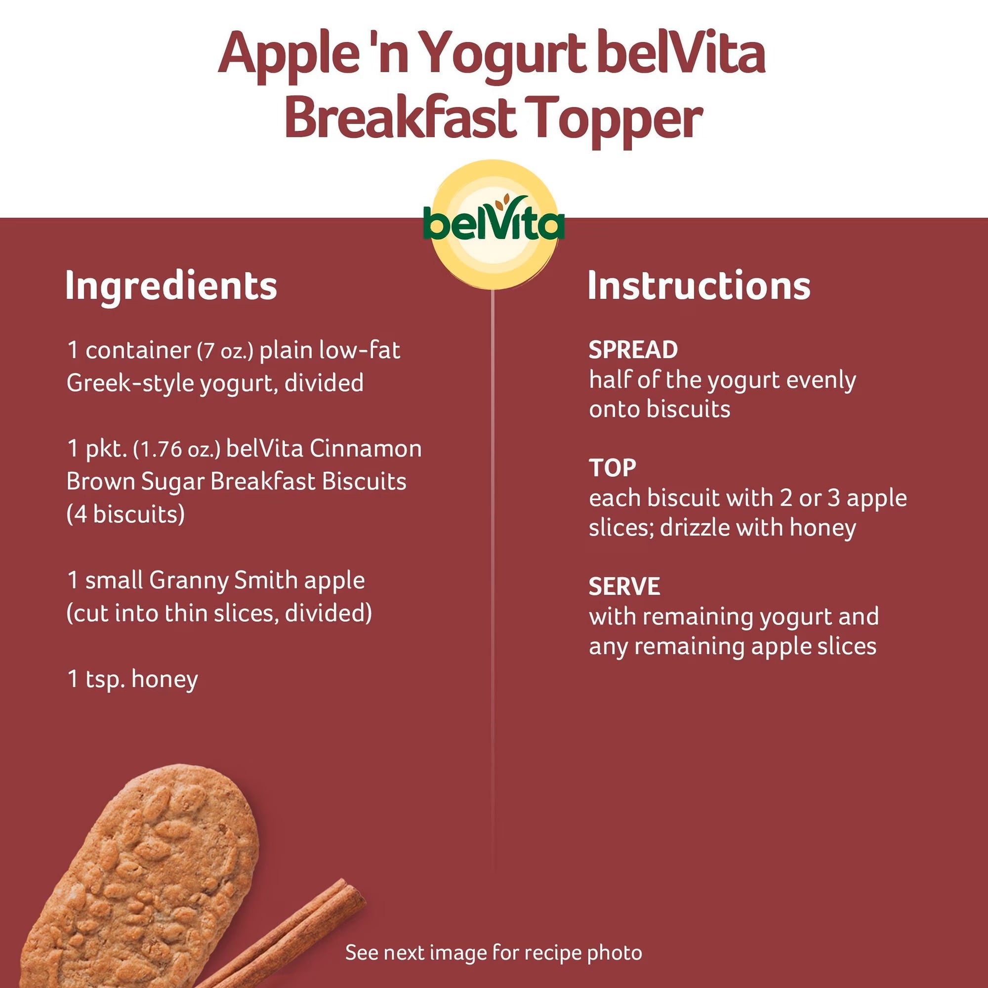 Belvita Crunchy Breakfast Biscuits, Cinnamon Brown Sugar - 1.25 kg (25 Packs of 4)
