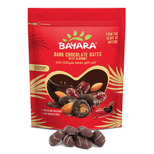 Dates With Almonds & Dark Chocolate