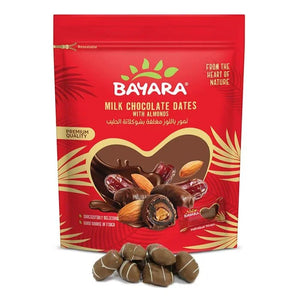 Bayara Dates With Almonds & Milk Chocolate - 250g