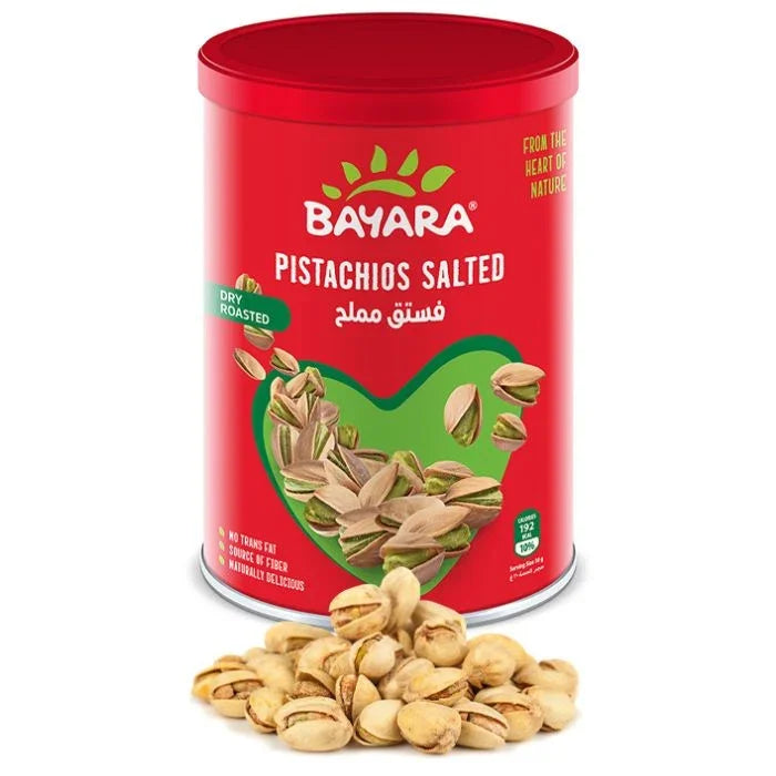 Bayara Pistachios Salted Can - 200g