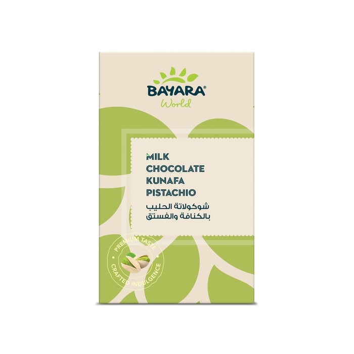 Filled Choco Kunafa Pistachio Milk Chocolate