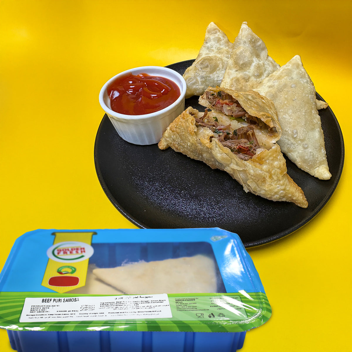 Beef Puri Samosa (4 Pcs – 230g)