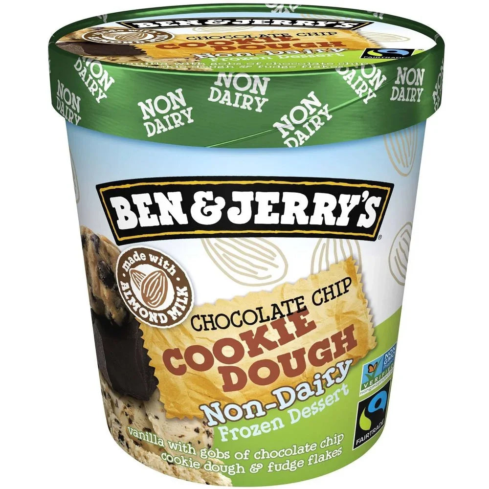 Ben & Jerry's Non Dairy Chocolate Chip Cookie Dough 136g