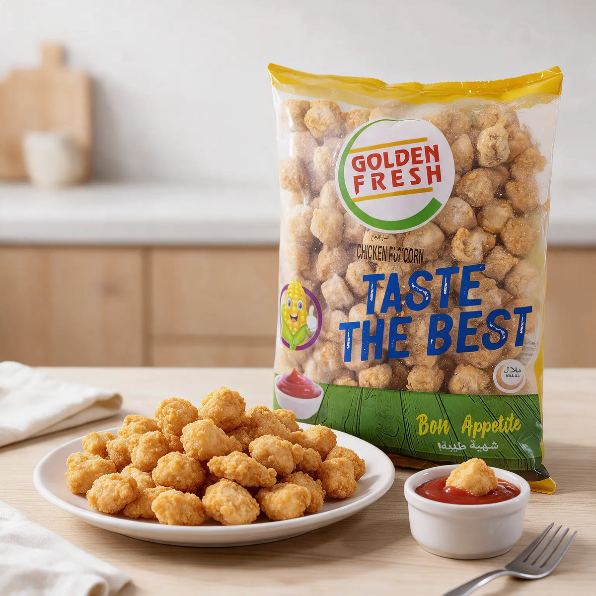 Chicken Popcorn 1 kg (65-75 pcs approx)