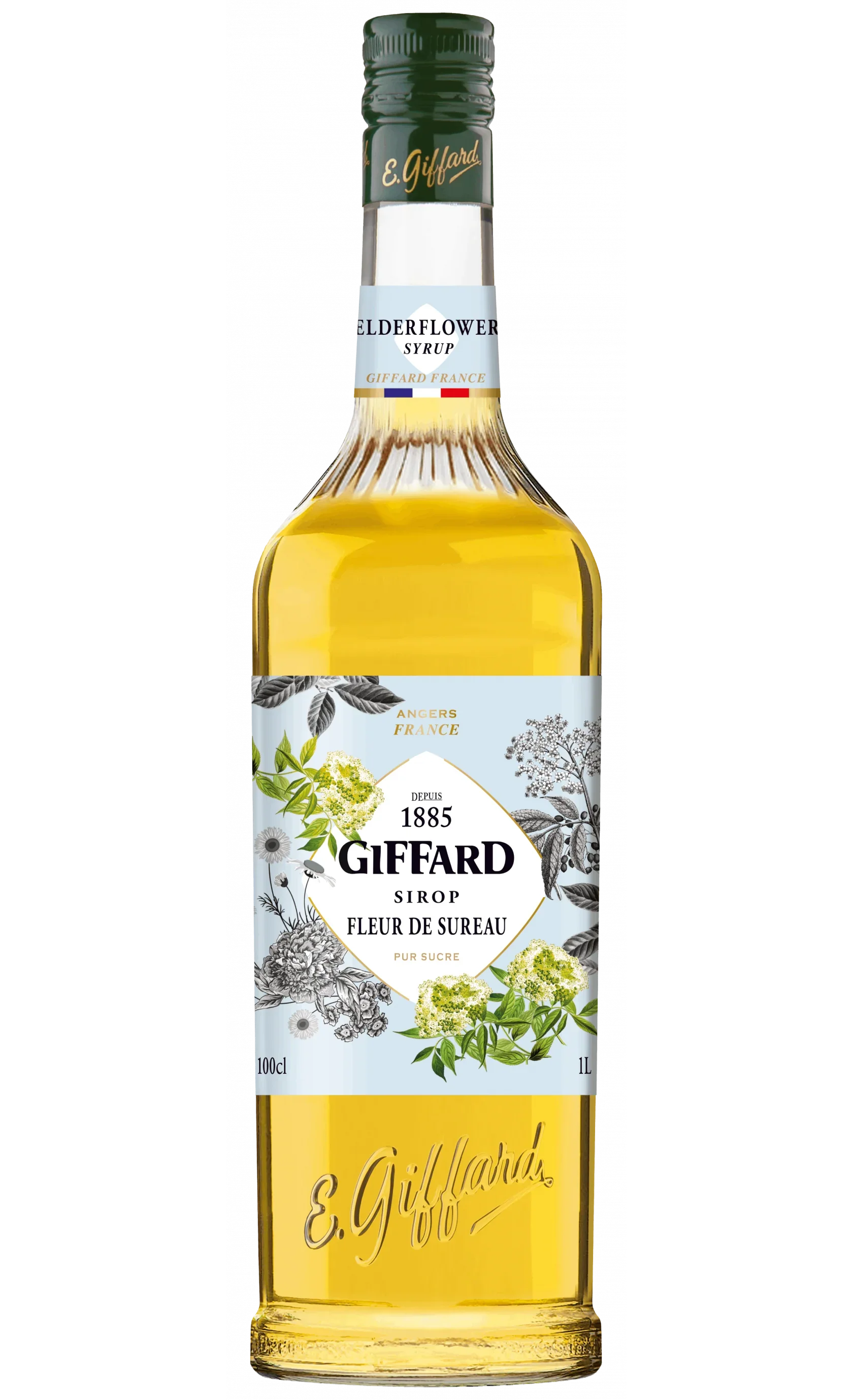 Giffard Elderflower Syrup 1L