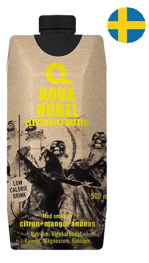 Aqua Nobel Electrolyte Water with Taste of Lemon+ Mango+ Pineapple 500ml